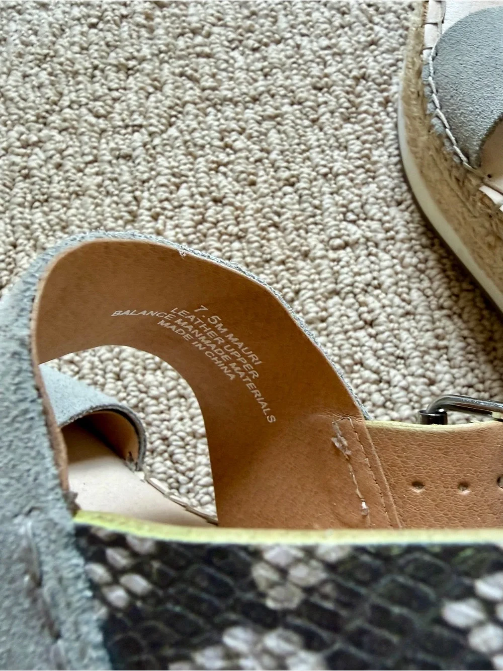 Dolce Vita Espadrille Suede Sandals
